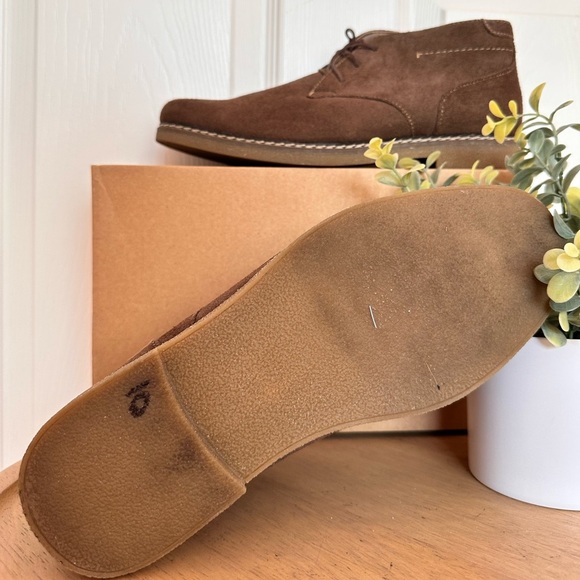 SONOMA ~ Men’s suede ankle business casual or casual wear size 10 shoes - Picture 7 of 8